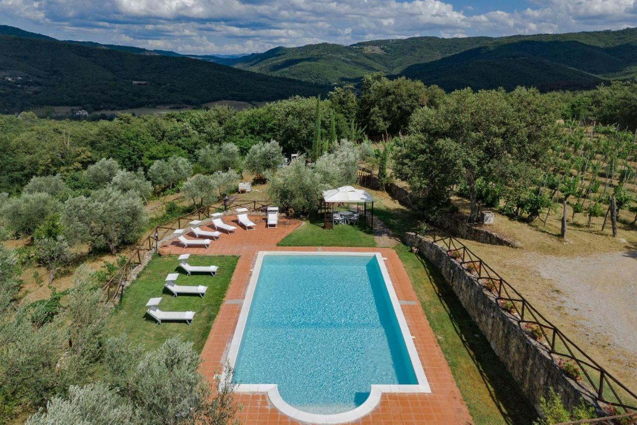 Vila Lo Scarpellino Bucine Exteriér fotografie